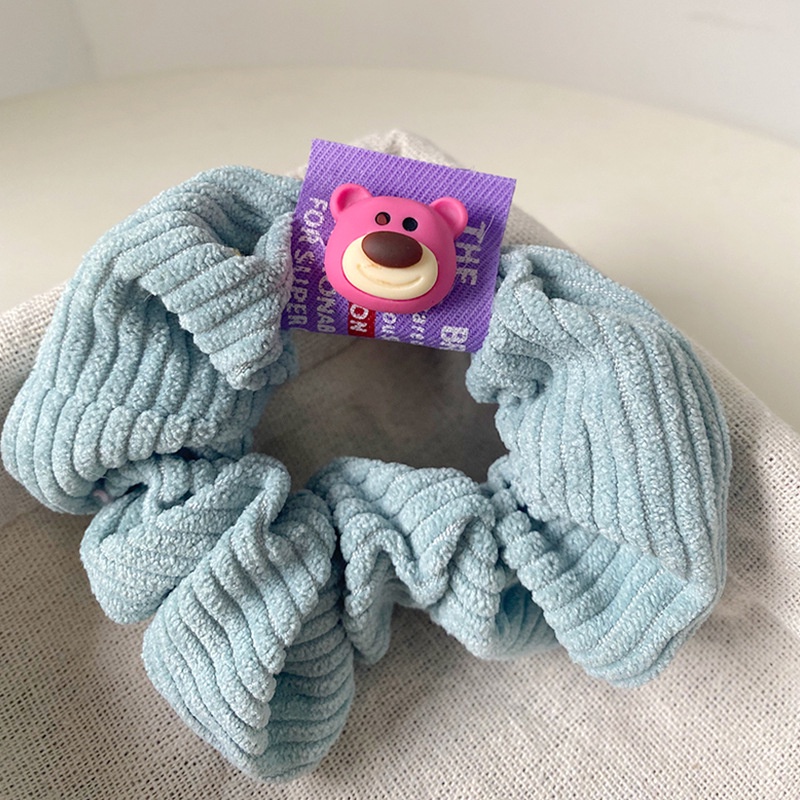Cột tóc scrunchies gấu dâu tây Lots-o'-Huggin 'Bear Mua Tất (muatatshop)