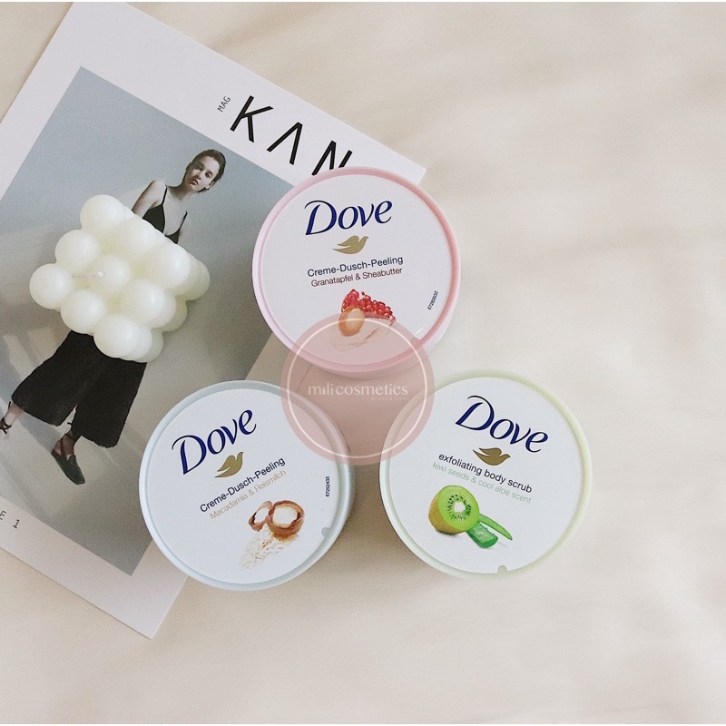 Tẩy tế bào chết cơ thể Dove