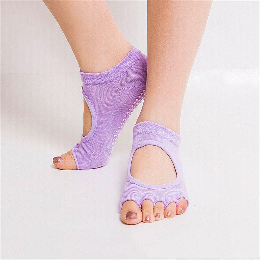 Vớ Tập Yoga Chống Trượt Nhiều Màu Sắc Dành Cho Nữ