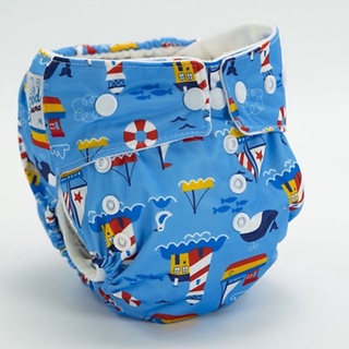 Bỉm vải , tã vải Ban đêm Ban ngày đủ vỏ và lót size M(3-12kg)L(10-17kg)