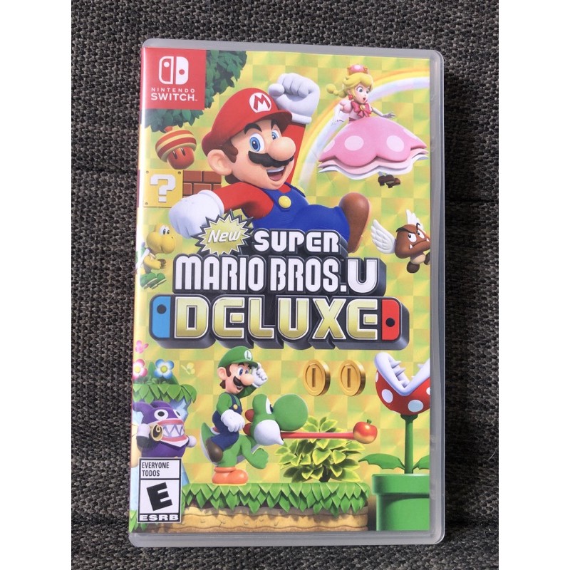 Super Mario Bros U Deluxe trò chơi Nintendo Switch 2nd còn mới