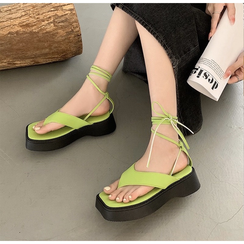 SANDAL ĐẾ CAO BUỘC DÂY ĐI HỌC ĐI CHƠI