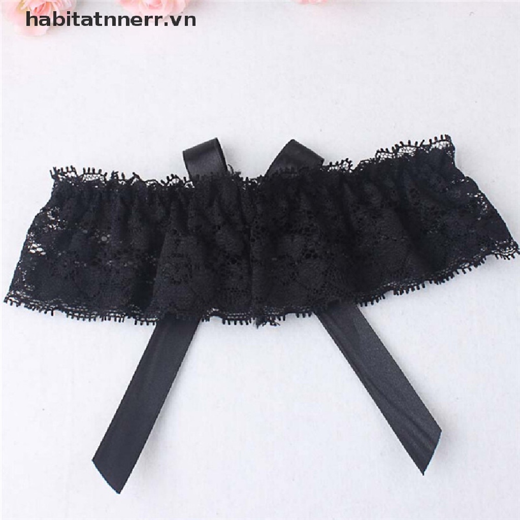 Vòng Ren Đeo Chân Đính Nơ Bướm Có Thể Điều Chỉnh Cho Cô Dâu