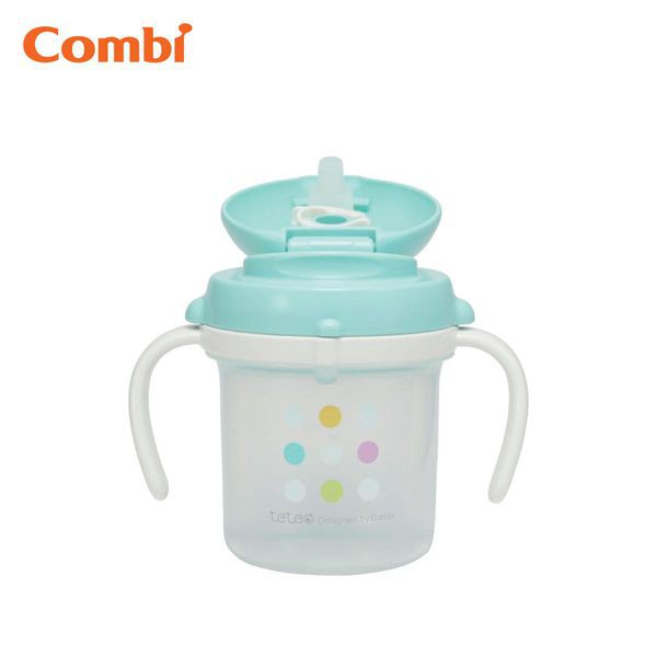 Bình chấm bi bước 3 xanh ngọc combi