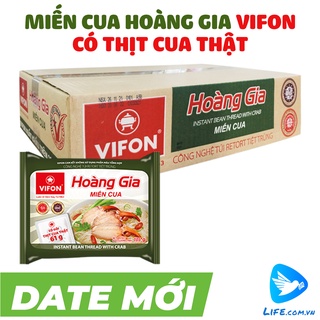 Thùng miến cua hoàng gia có thịt cua thật vifon 18 gói - 105 gram/gói