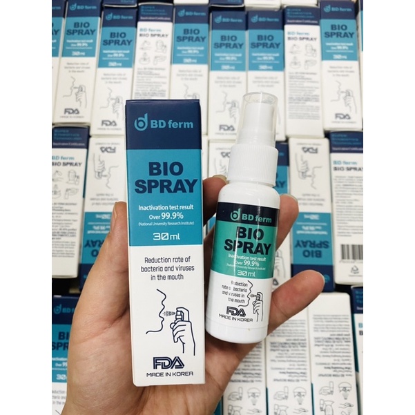 Xịt Họng Sinh Học Bdferm Bio Spray 30ml