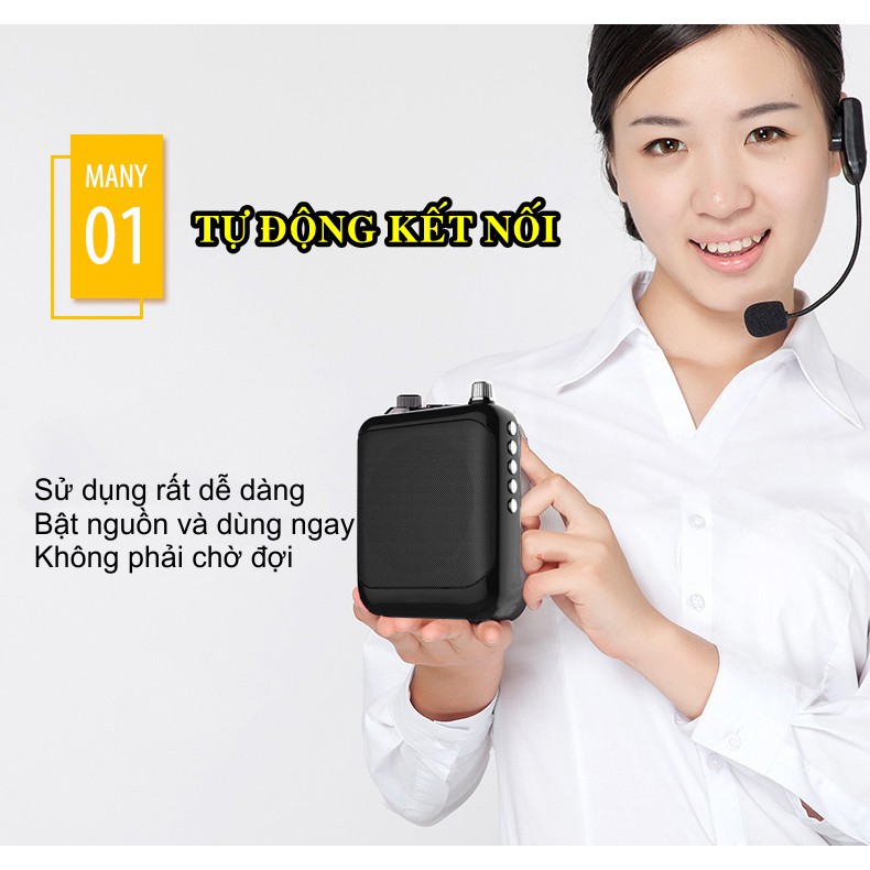 Máy trợ giảng Zansong s51 Mic không dây