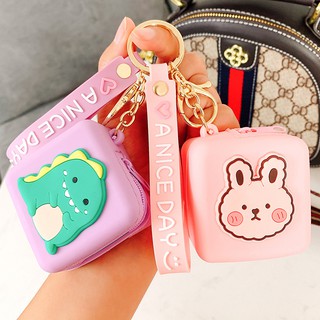 Móc chìa khóa,móc khóa kèm túi đựng dễ thương