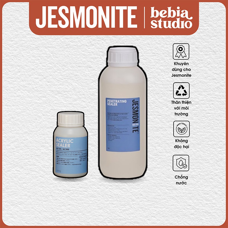 Jesmonite Sealer Dung dịch khóa màu và bảo vệ sản phẩm từ Jesmonite