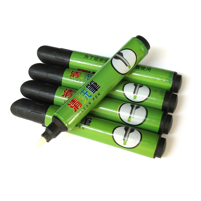 ✿ Bộ 10 Dụng Cụ Vệ Sinh Bút Vẽ Làm Đồ Da Thủ Công Đường Màu Bạc Dung Tích Lớn