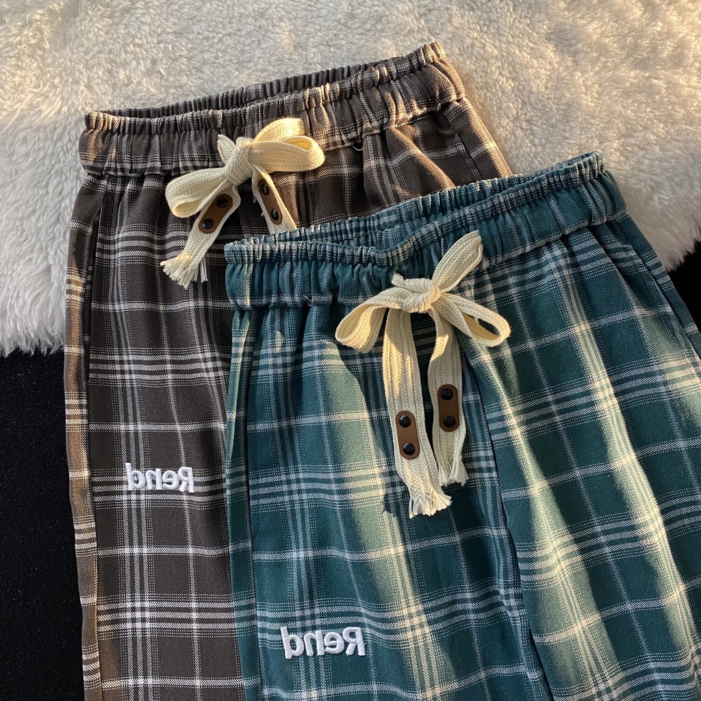 NRVP Quần thể thao lưng cao ống rộng size lớn thời trang cho nam và nữ