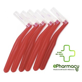 Bàn chải Kẽ Răng OKAMURA Asahi Dạng L Làm Sạch Mảng Bám, Bảo Vệ Răng Miệng 6pcs