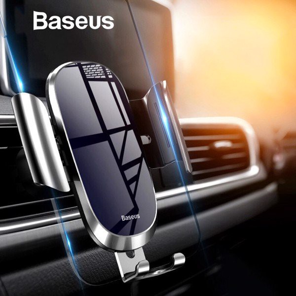 Bộ đế giữ điện thoại khóa tự động dùng cho xe hơi Baseus Future Gravity Car Mount(Air Outlet Version)
