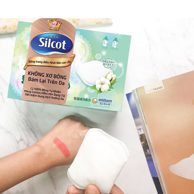 Bông tẩy trang Silcot Premium 66 miếng