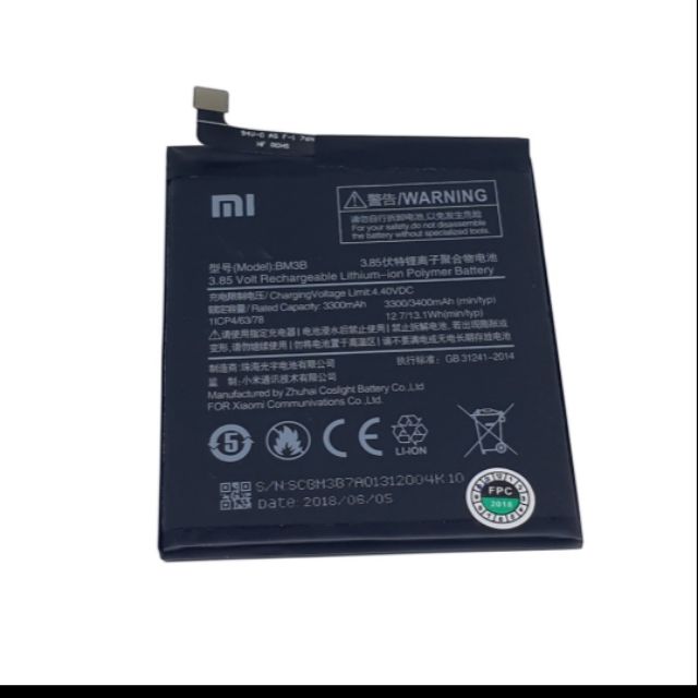 Pin dung lượng cao 3300mah Mi Mix 2/ Mix 2s bm3b bảo hành 6 tháng