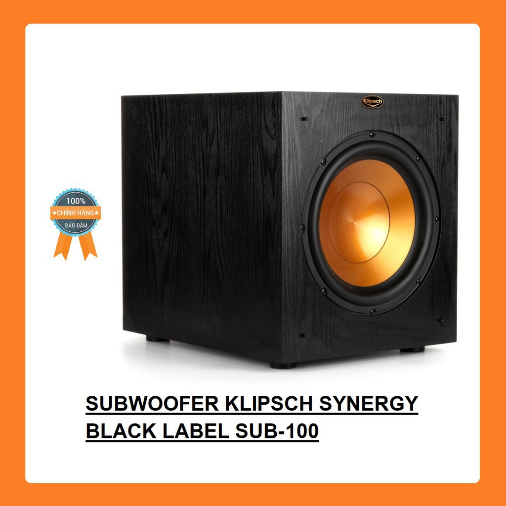Loa Subwoofer Klipsch Synergy Black Label Sub-100 hàng chính hãng bảo hành 12 tháng