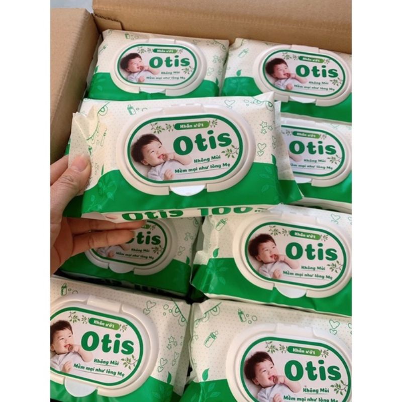 bán sỉ 10 gói khăn ướt Otis 100 miếng