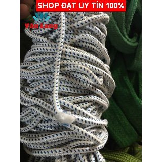 3 Mét Dây Dù Tròn Màu Trắng 4li ( khách cần bao nhiêu shop sẽ cắt 1 dây liền )