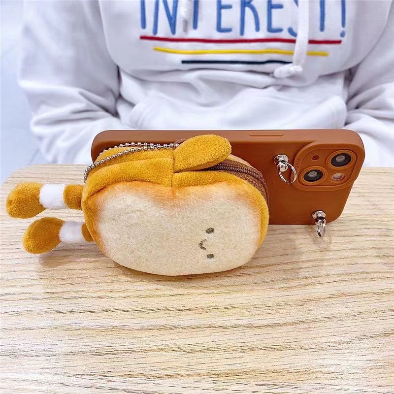Ốp Điện Thoại TPU Có Ví Đựng Tiền Và Dây Đeo Cho 6 6G 7 8 SE 2020 7p 8p X XS XR XsMax 11 12 13 14 Pro 11 12 13 14 Pro Max
