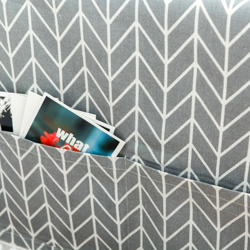 Tấm vải phủ máy giặt/ tủ lạnh chống bụi họa tiết hình học phong cách Bắc Âu độc đáo