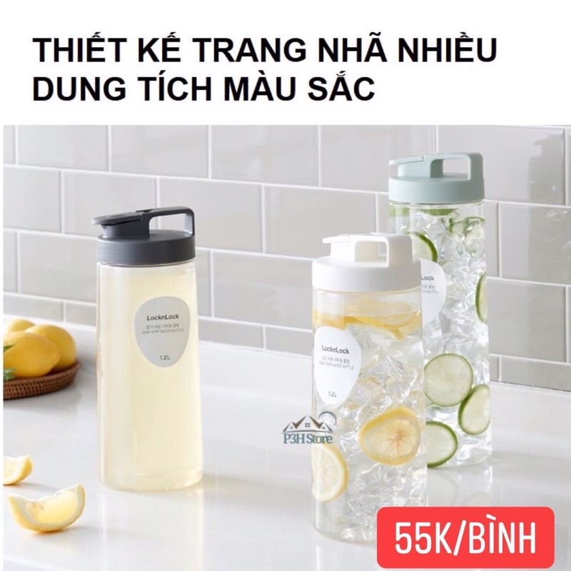 Bình nước Lock&Lock 1,2l