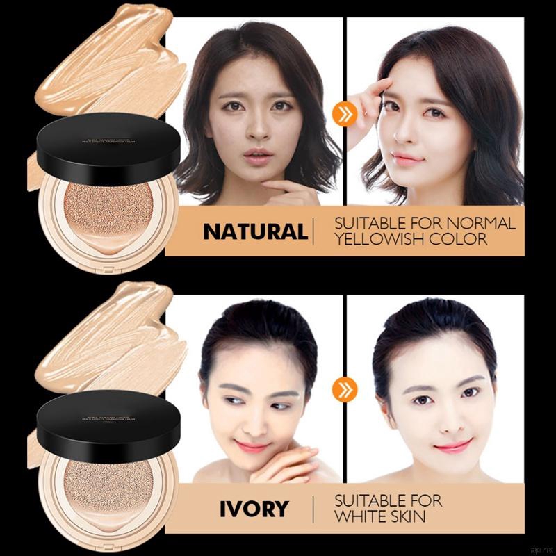 [Hàng mới về] Kem nền dưỡng ẩm che lỗ chân lông dạng air cushion kèm lõi thay thế LAIKOU