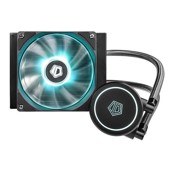 TẢN NHIỆT CPU ID-COOLING AURAFLOW X 120 ( RGB SYNC, Pump 2100RPM, 120mm Radiator, PWM Fan, Intel&AMD )