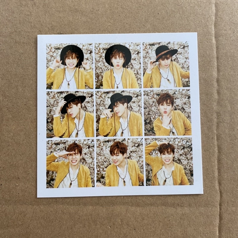 Hình ảnh card Jimin Hyyh pt1 official chính hãng