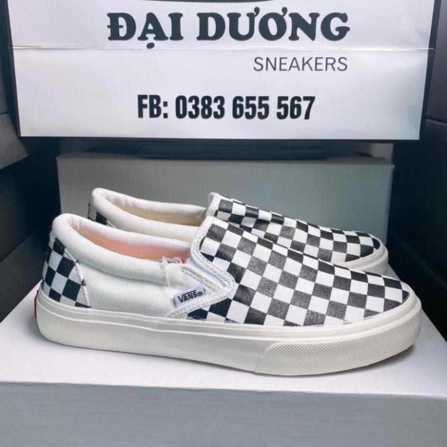 [ 8 Full Box Bill ] Giày 𝐕𝐀𝐍𝐒 Vaul Caro Slipon Nam nữ hot