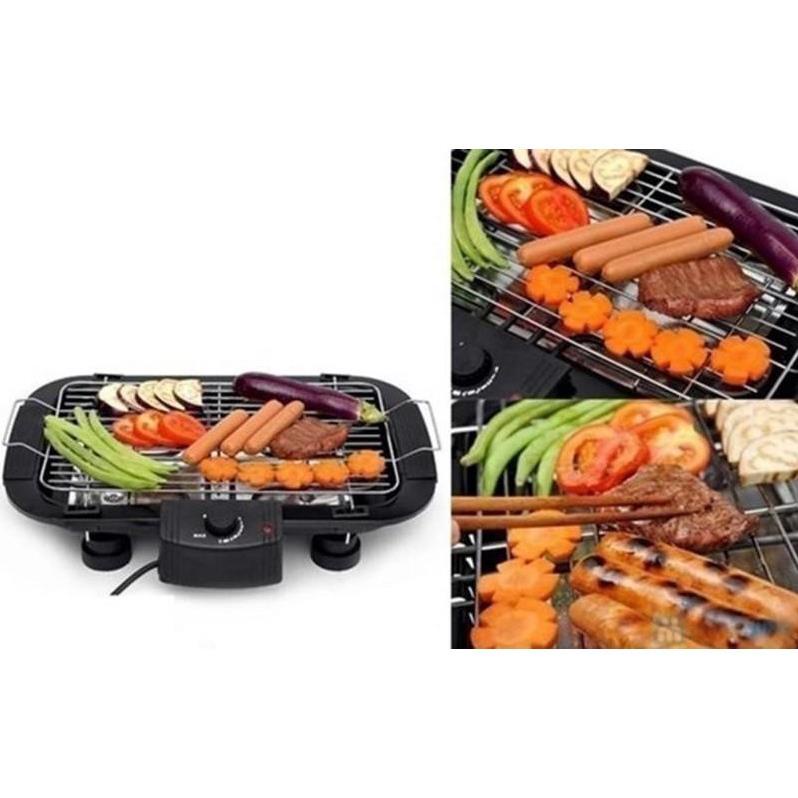 [TONG10KMG ] BẾP NƯỚNG ĐIỆN KHÔNG KHÓI Electric BBQ Grill 2000W -Hàng Loại 1 chất lượng, an toàn