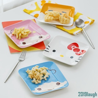 Đĩa sứ hình Hello Kitty xinh xắn đáng yêu