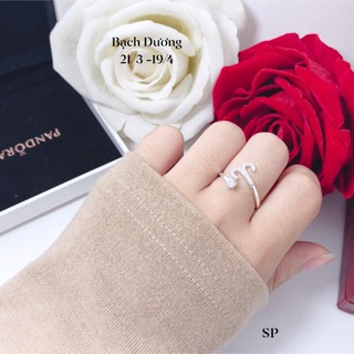 Nhẫn 12 cung hoàng đạo bạc ta