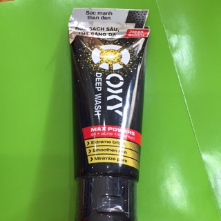 Sữa rửa mặt Oxy deep wash