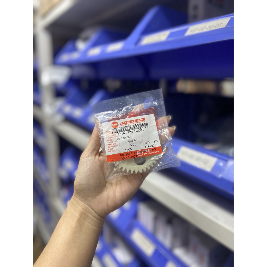 Bộ bơm nhớt xe Attila phun xăng chính hãng Sym