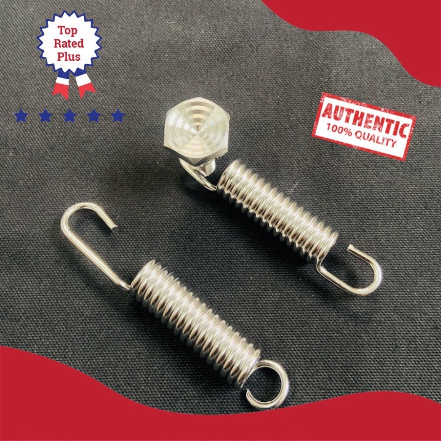 {INOX SÁNG BÓNG} BỘ SƯU TẬP LÒ XO INOX CHỐNG NGHIÊNG VÀ CHỐNG ĐỨNG KÈM ỐC CHÂN CHỐNG CHO CÁC DÒNG XE HONDA