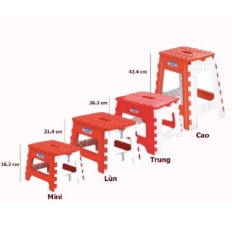 Ghế xếp nhựa Duy Tân