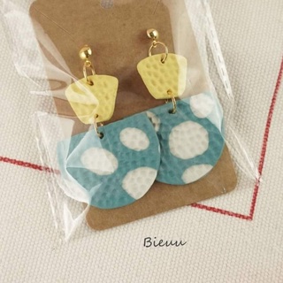 Khuyên tai đất set Polymer Handmade retro