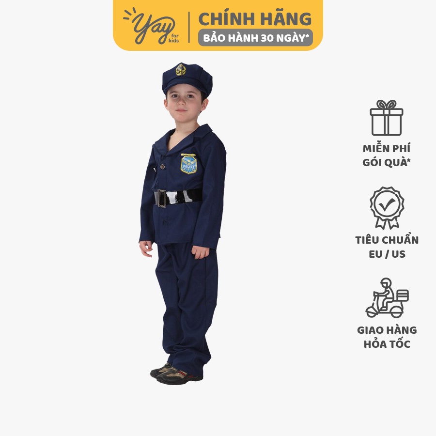 Đồ hoá trang trẻ em - Cảnh Sát | Policeman B0045b - Yay