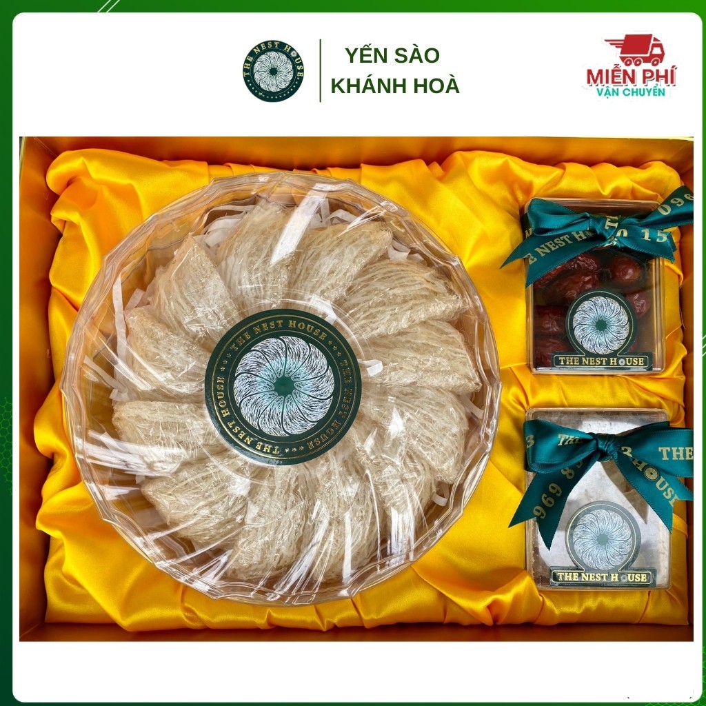 [HÀNG CÔNG TY] 100G tổ yến sào Khánh Hoà Nha Trang tinh chế sợi dài loại 1 - yến xào tự nhiên cao cấp The Nest House | BigBuy360 - bigbuy360.vn