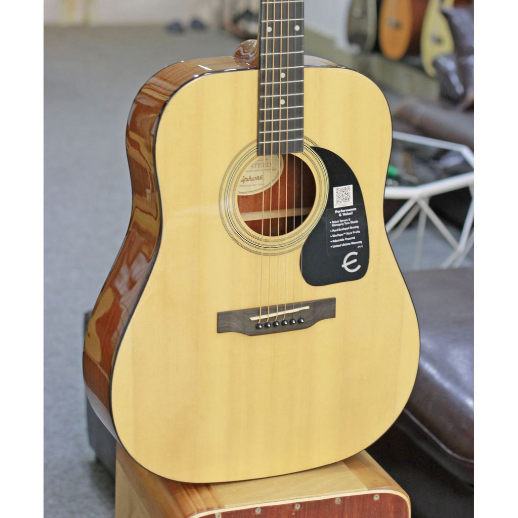 Đàn Guitar Acoucstic Epiphone Dr-100 Dáng Full hoặc Khuyết Chuẩn Size Cực Rẻ Siêu Rẻ