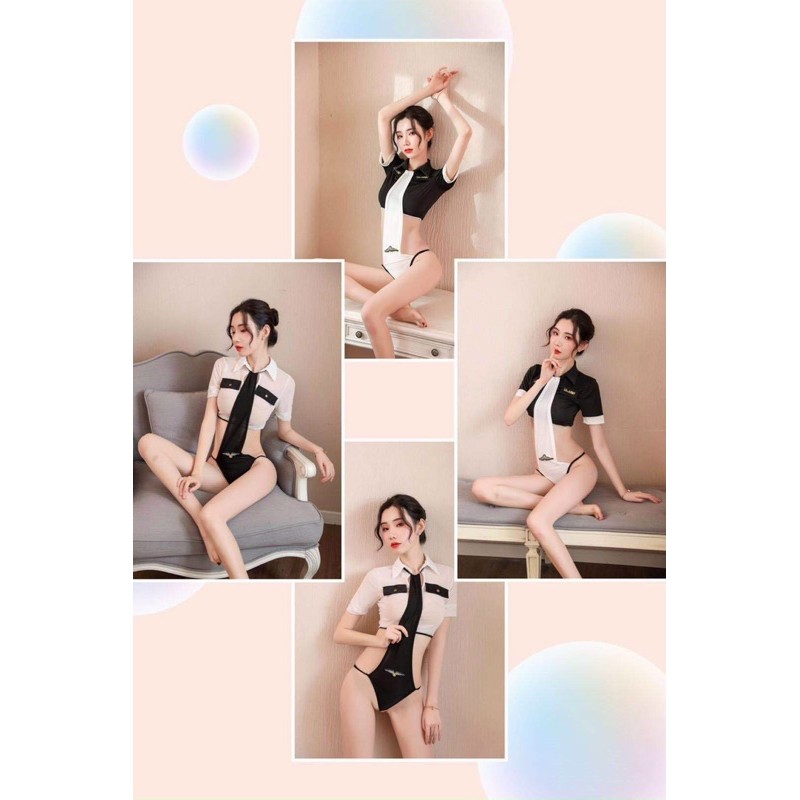 SET BỘ NGỦ COSPLAY CÔ CƠ TRƯỞNG GỢI CẢM HÀNG QUẢNG CHÂU ( MSVB145.68 ) | BigBuy360 - bigbuy360.vn
