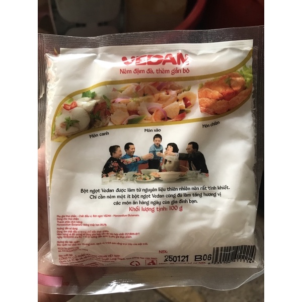 Bột ngọt Vedan/ Ajnomoto gói 100gr