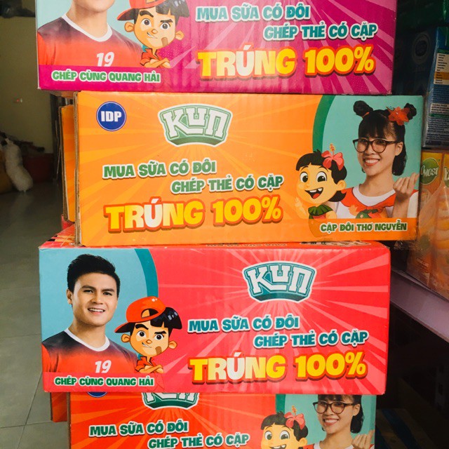 [Date Mới] 1 Thùng Sữa Kun 24 Túi 110ml (Nho, Cam, Dâu Kem, Socola Lúa Mạch, Nước trái nho, Nước trái ổi) | BigBuy360 - bigbuy360.vn