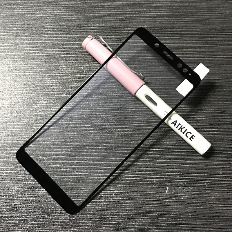 Kính CL Xiaomi Redmi Note 5 PRO (Redmi Note 5 Digiworld) FULL màn, FULL KEO Silicon