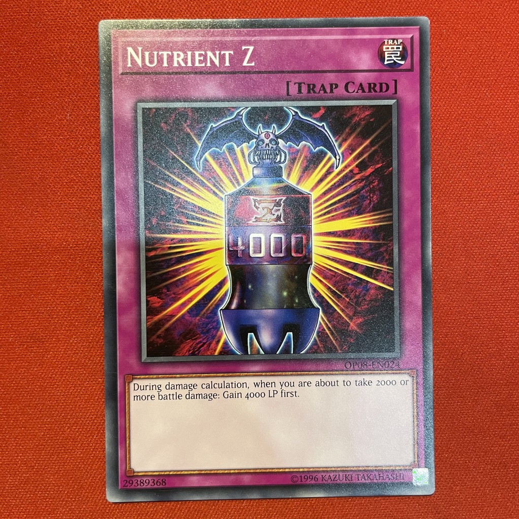 EN]Thẻ Bài Yugioh Chính Hãng] Nutrient Z