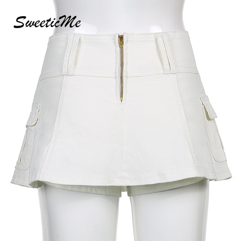 chân váy jean Xếp Ly Thời Trang Ngọt Ngào Cho Nữ 2021 | BigBuy360 - bigbuy360.vn