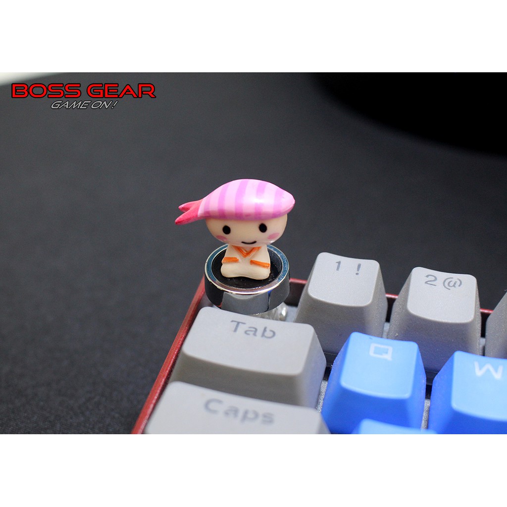 Keycap Lẻ cậu bé sushi cực cute ( keycap resin độc lạ )( Keycap Artisan )