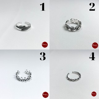 Nhẫn Bạc Ngón Út / Ngón Chân - Bạc Thái Lan 925 - BeautyU Silver