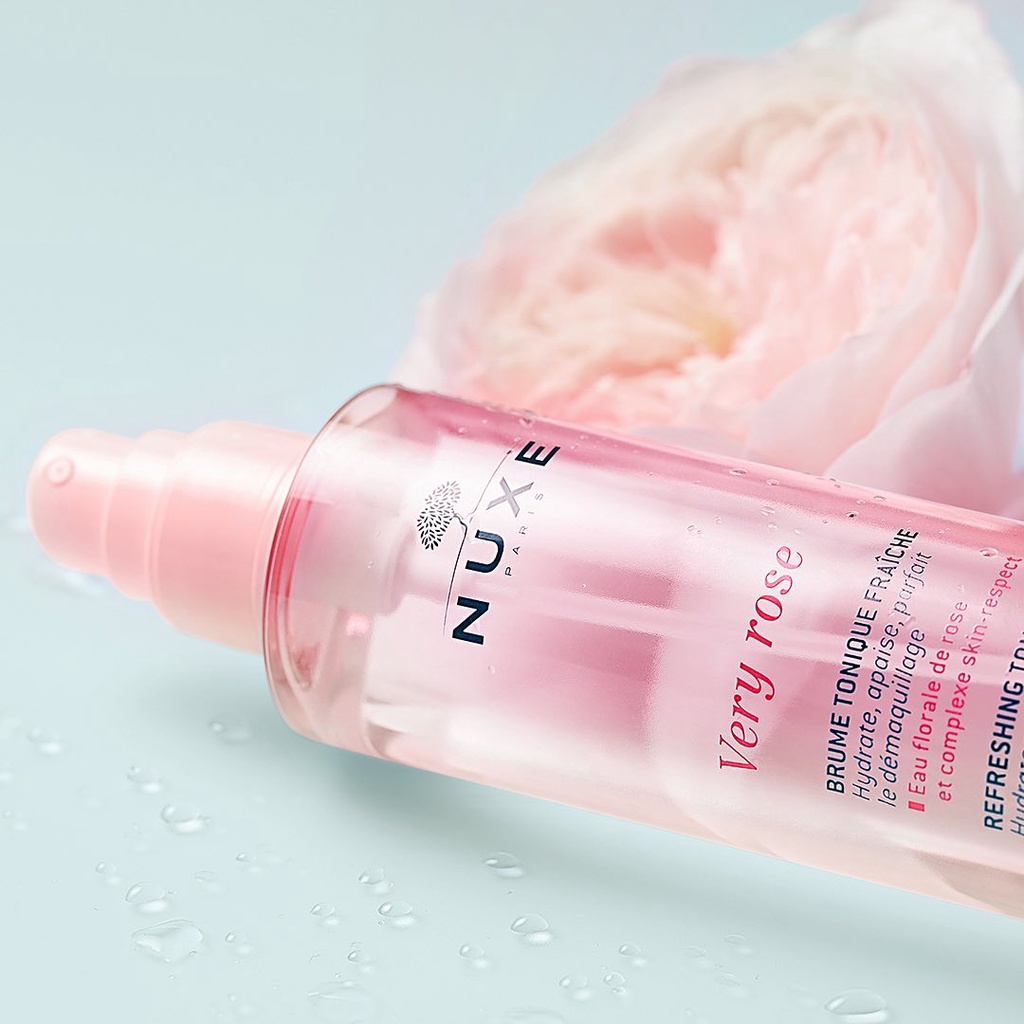 Xịt Khoáng Nuxe Very Rose Refreshing Toning Mist 200mL