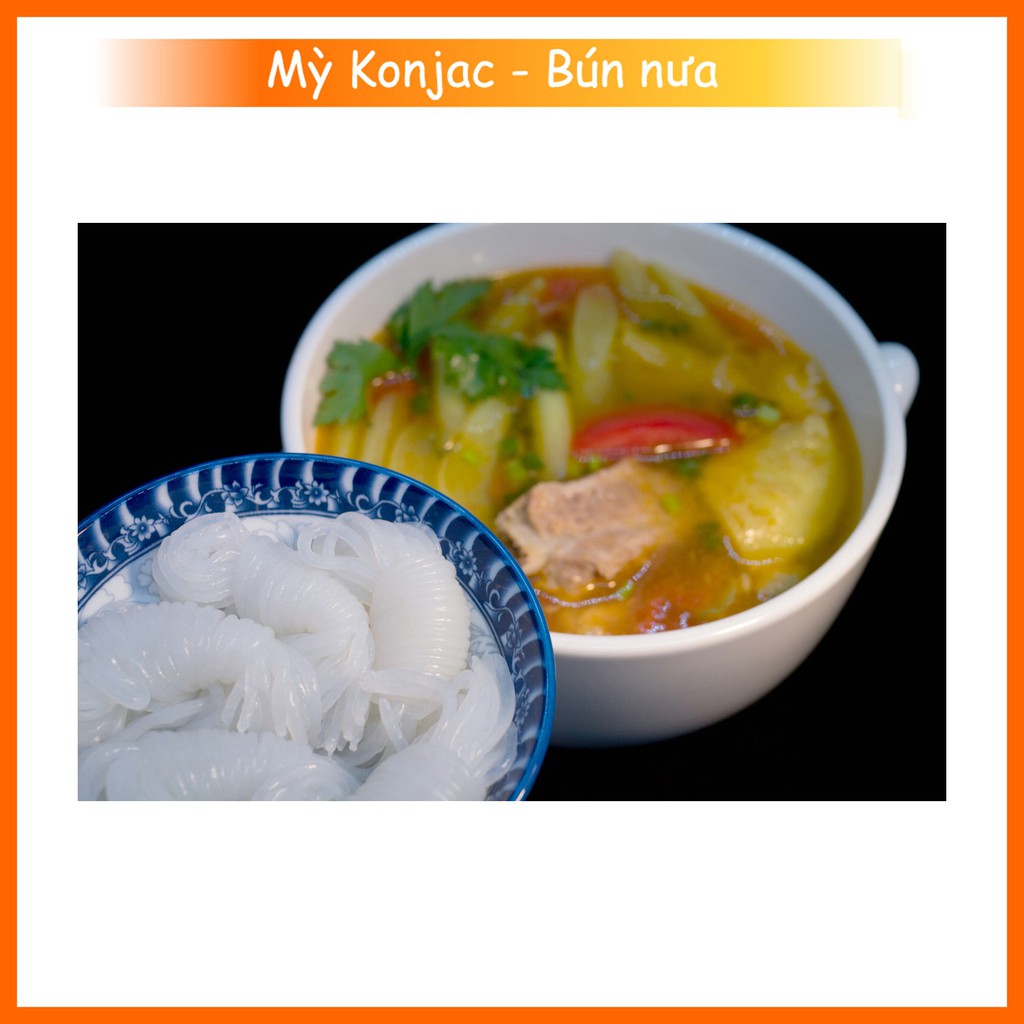 Mỳ Konjac / Bún nưa mì nưa Konjac 120g - 150g - 160g, phù hợp cho người ăn kiêng Keto - Eatclean | BigBuy360 - bigbuy360.vn